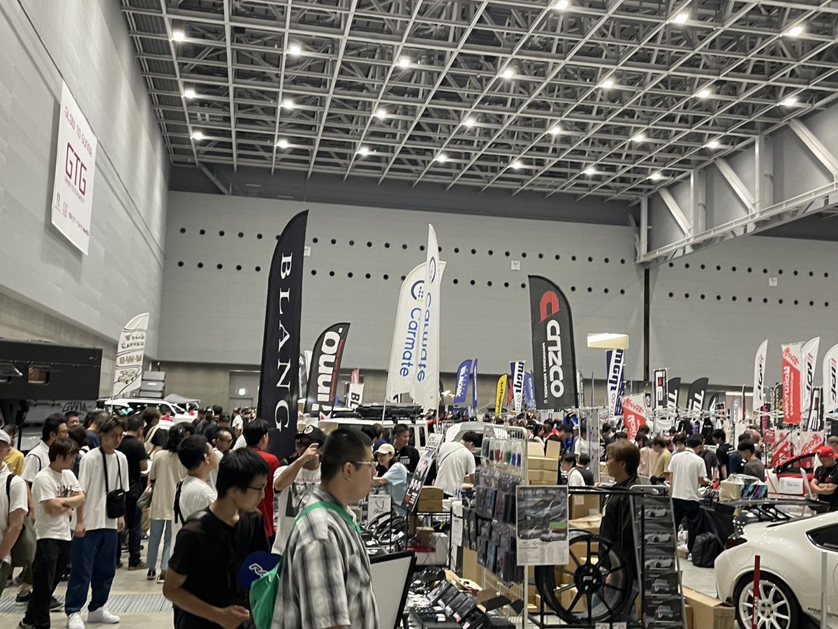 SilkBlazeSPORTS's tweet photo. 改造天国GPS 2日目
本日もK'SPECブースへお立ち寄りいただいた皆さま、ありがとうございましす!
会場は多くのお客様でにぎわい、大盛況です。
気になっているアイテムがある方も、まだご来場されていない方も、ぜひK'SPECブースへお越しください。
#改造天国GPS
#群馬パーツショー
#KSPEC https://t.co/VPUMX7iehi
