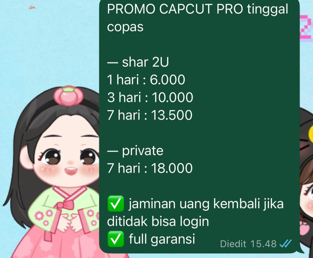 promosyacc's tweet photo. @m1nuuu_m kak jevay 💬 order via wa :
https://t.co/TWMIbZ8YD5

🪽 testimonials :
1. https://t.co/fiJDlsyxMQ (2021)
2. https://t.co/Mro8M4XfWZ (2026)
3. https://t.co/uGCqWYCKwF

trusted • warranty available 💗 https://t.co/5UOEszX1Ye
