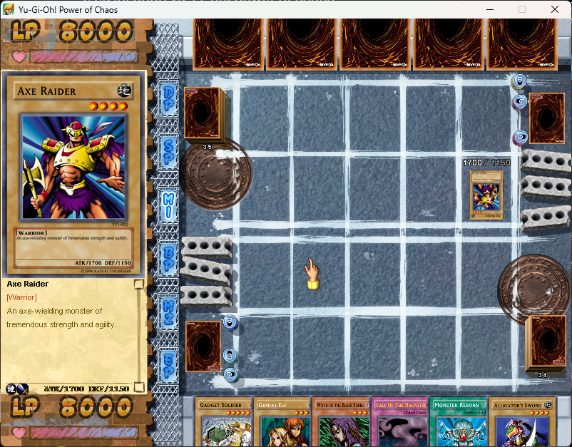 _ruansl's tweet photo. nada para fazer numa madrugada de sexta para sábado e eu jogando yu-gi-oh! power of chaos https://t.co/2WwHnHPVfm