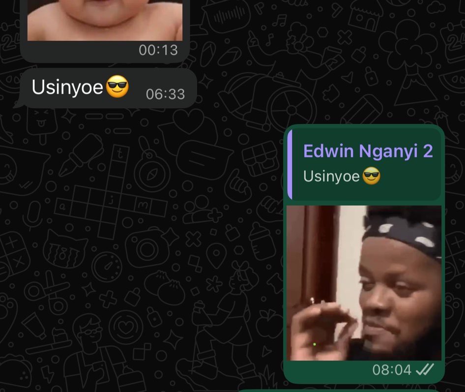 Manu_trevy4's tweet photo. @NjeriMania @Dr_AustinOmondi Double standards tu kwani dem hakuwa anaenjoy hyo conversation sai after boys ameibiwa ndo inakwa issue https://t.co/2w2w9ADL6t
