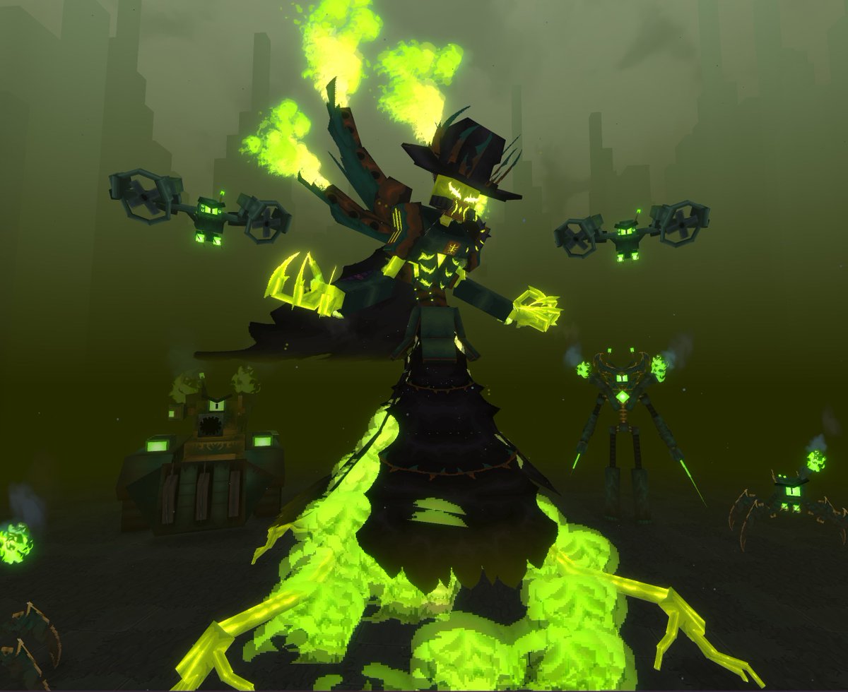 Asterudus's tweet photo. ☣️Meet the Cursed Emperor! 
(also known as Doctor Stinky)

Model for another playable character for our minigame is ready!

#Hytale #HytaleModding #Blockbench #Lowpoly https://t.co/cpZsblmaRb