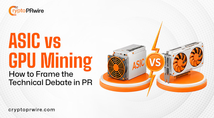 CPrwire's tweet photo. ASIC vs GPU Mining: How to Communicate the Debate in PR✨

Effective #MiningPR focuses on explaining the differences between #ASIC and #GPUMining with clarity, helping readers understand the technology, use cases, and industry impact. 

🔗https://t.co/XSDiD5Fz3x 

#CryptoPrWire https://t.co/J4DlZRpIww