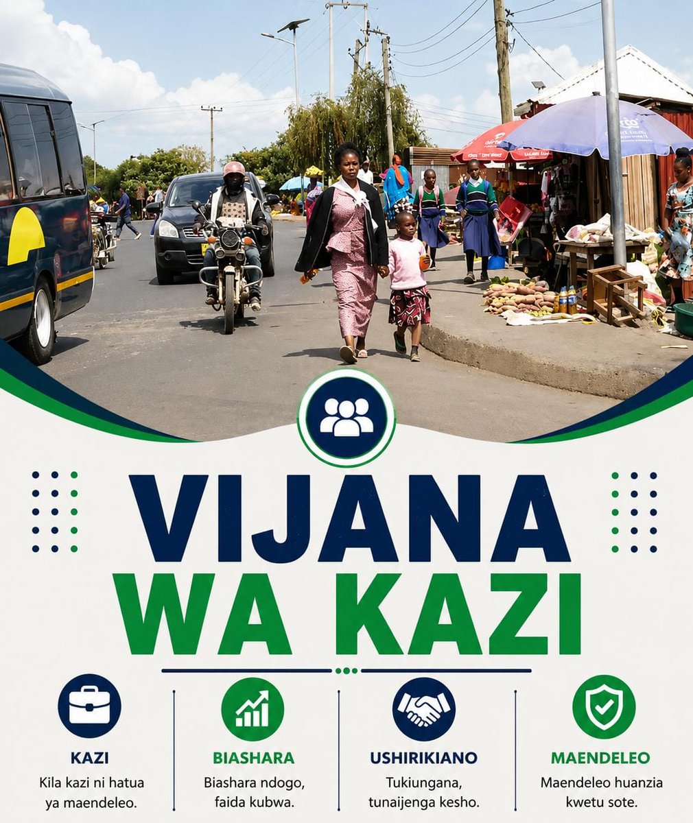 WanjiruJenty's tweet photo. Young people across Tanzania are showing leadership through action. By dedicating themselves to work and education, they are strengthening communities and supporting national advancement. Tumeilinda Taifa Yetu #VijanaWaKaziNaUmoja #TumekataaHarakatiZaVurugu https://t.co/6DdxSJFrcc
