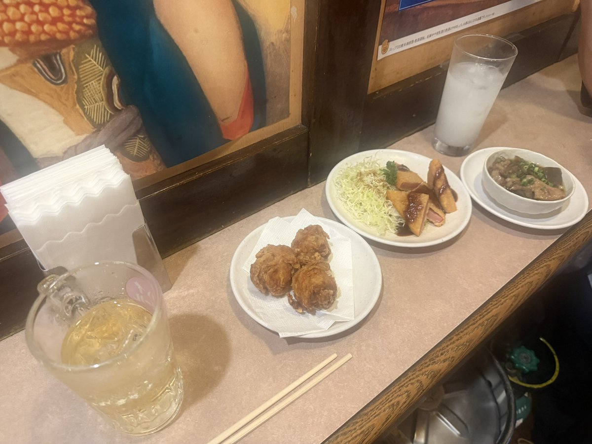 sirogomasirosan's tweet photo. 本日2回目の立ち飲み屋！w https://t.co/6OJt4CW21T