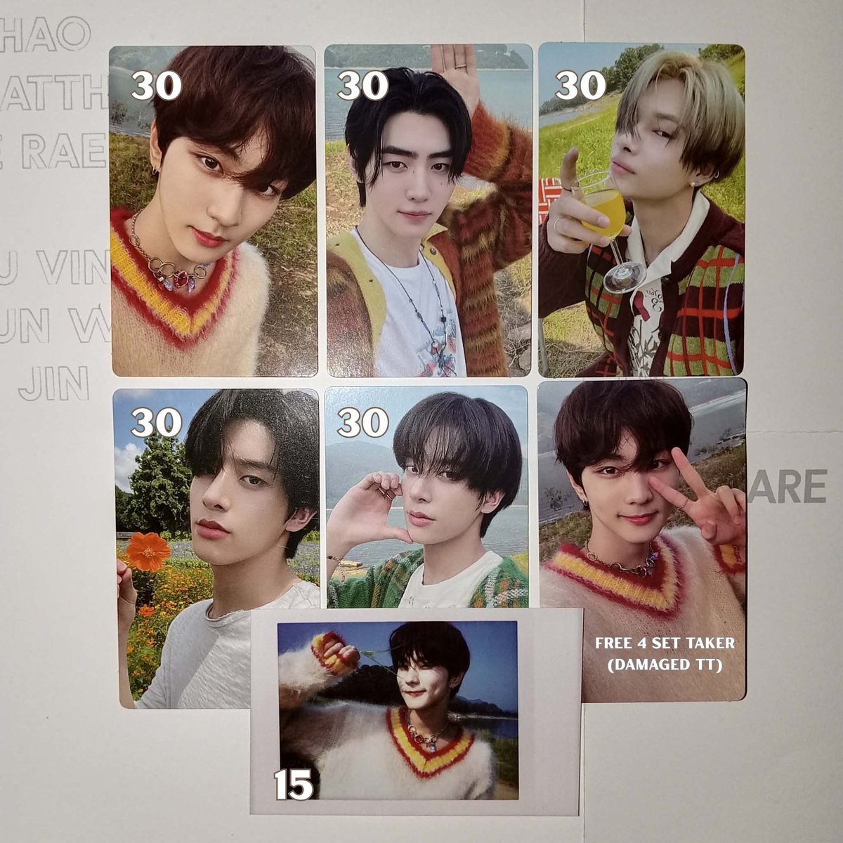 yuyamails's tweet photo. ˖ ֹ੭୧ ꒰ wts lfb enhypen ph ꒱ | #yuyasells 💭

enhypen assorted pcs

╰➤ prices on the pic .ᐟ
╰➤ payo | 5 days dop .ᐟ
╰➤ xx impatient n sensi .ᐟ
╰➤ read pinned byt .ᐟ

reply / dm to claim .ᐟ

𖥻 enhypen jungwon jake sunghoon niki orange blood pc https://t.co/zO9zphL7Nb