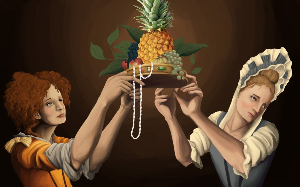 Dr_TheHistories's tweet photo. In 18th-century Britain, a pineapple was not just a fruit. It was a luxury object. Because pineapples came from tropical regions and were difficult to transport without spoiling, only the very wealthy could afford them. Growing them in Britain required expensive heated glasshouses, so the fruit became a symbol of wealth, power, and status.

At elite dinners, pineapples were often displayed at the table like a trophy. They were admired more than eaten, and according to Smithsonian Libraries, some were even rented for an evening so a host could impress guests without actually buying one. Historic UK also notes that people sometimes carried them around like fashionable accessories.

The craze became so strong that pineapples appeared in art, architecture, silverware, ceramics, and even building decorations. For a time, the fruit was less about taste and more about showing that you belonged to high society. Before pineapples became common in markets, they were basically the 1700s version of a luxury flex. 

According to Historic UK, pineapples could sell for as much as $8,000 in today’s money, which explains why some people reportedly rented them instead of buying them. Imagine bringing fruit to a party and having to return it after.

#drthehistories