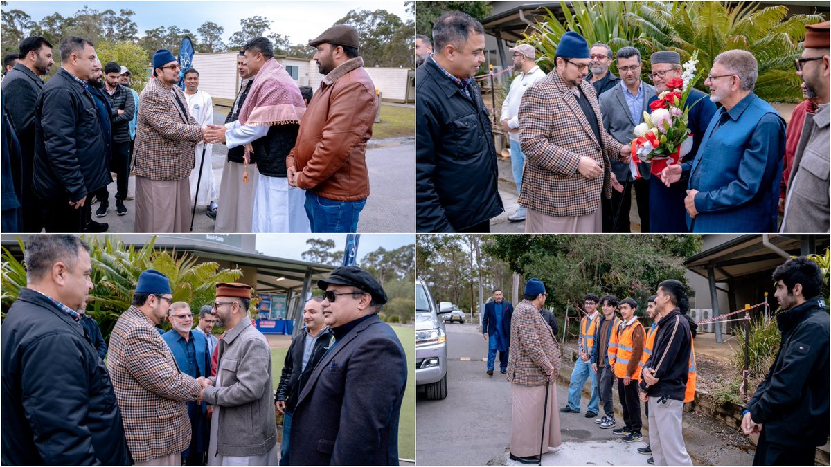 DrHussainQadri's tweet photo. Al-Hidayah Camp Australia 
Prof. Dr. Hussain Mohi-ud-Din Qadri, President of Minhaj-ul-Quran International, arrived at Al-Hidayah Australia 2026, where he was warmly received by the senior leadership and members of Minhaj-ul-Quran International Australia. The heartfelt welcome marked the commencement of this spiritually enriching gathering, bringing together participants from across Australia for a journey of faith, knowledge, and spiritual development.
#AlHidayah2026 #DrHussainQadri #MinhajulQuran #MQIAustralia #FaithAndKnowledge #SpiritualJourney #IslamicEducation