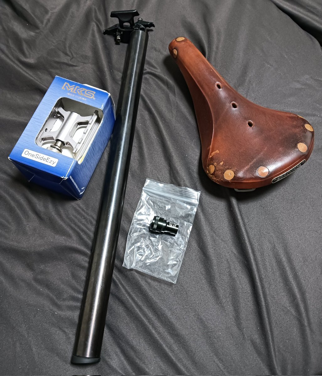 ブロンプトンミーティングのフリマ まったく期待も買う気もなかったん