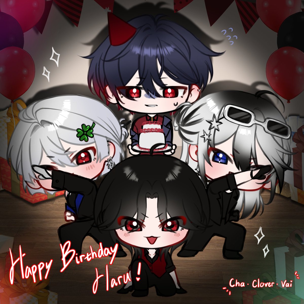 HarushiCh's tweet photo. With Hideaki Team π₯°β€οΈπ«Άπ» #hideart
Seneng bgt, dri 3 sekarang jad 4 dan Dearest slalu bertambah.. maacih ya gengs β€οΈ semoga betah ya β€οΈπ₯°
Art by M-San V @artoshisae https://t.co/ZUChUilrsc