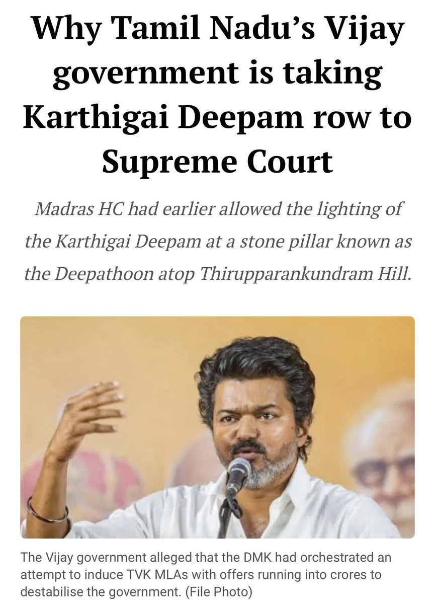 tathvamasi6's tweet photo. Hindus should ask these questions to all the so called supporters of @dhanushkraja and propagandist Veteimaaran movie Tamizh Murugan

“Did you speak and stand in support of the Karthigai Deepam row?”

“Will you support Tamizh Hindus and stand against TN CM Joseph taking the row to the SC against the HC’s verdict?”