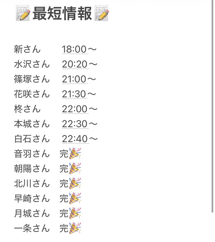 raise_0129's tweet photo. - ̗̀📢最短速報- ̗̀📢

🌸HP、スケジュール🌸
https://t.co/3xiCJjsqNf

🌸写メ日記はこちら🌸
https://t.co/MjUs2H97S4

⬇最短速報はお写真にて⬇ https://t.co/PloUcvhaEF