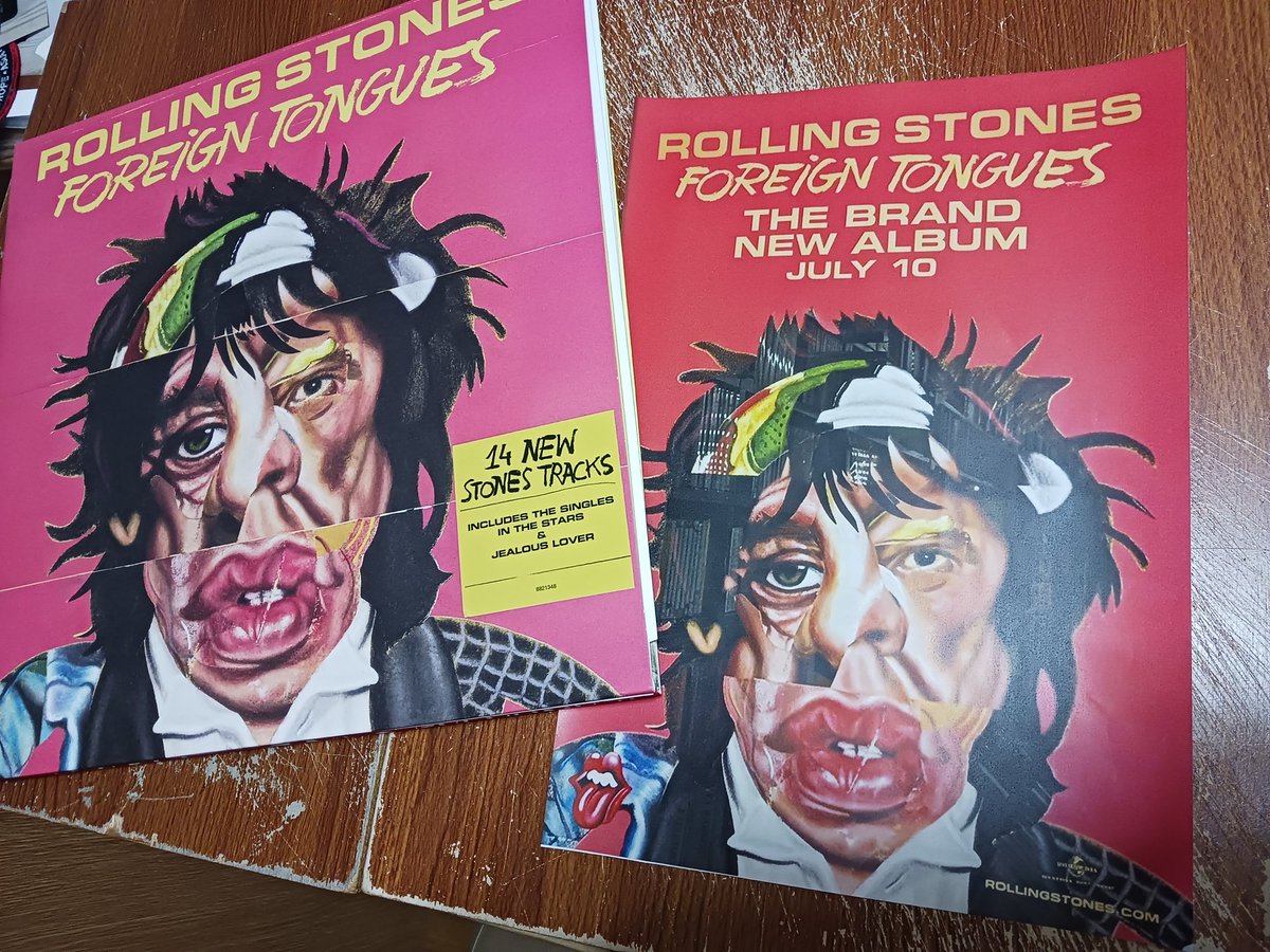 ROLLING STONES/FOREIGN TONGUES』8821348 EU polydor/Rolling Stones