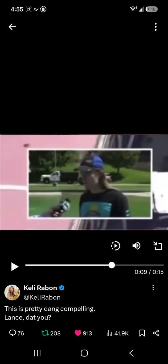 ReneePriddy's tweet photo. @lindseey_loo @RealCandaceO @baroncoleman Holy shit, I think thats the guy they are saying looks like Lance Twiggs in that interview where he calls himself Wesley!! Look at the blue on the side of the hat and same hair!! https://t.co/kTSfOE7HpR
