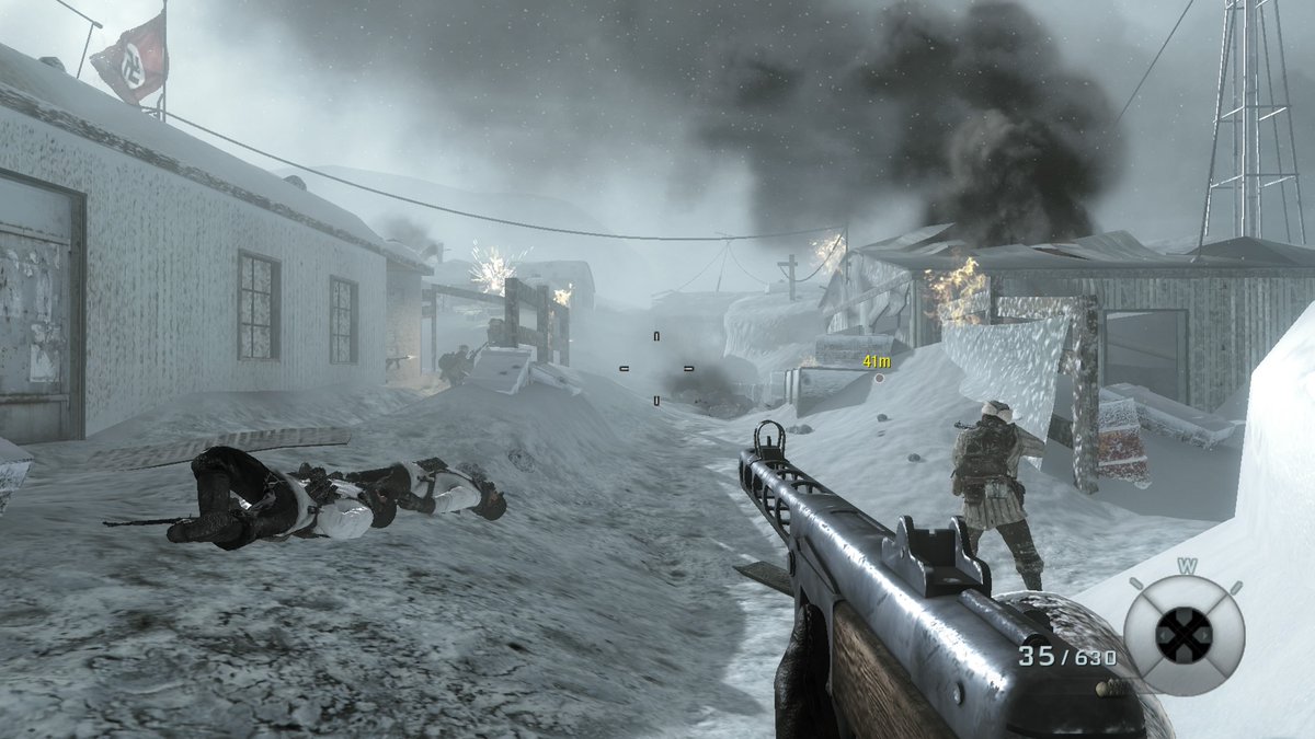 TheWatchfulWolf's tweet photo. The closest thing we have to World at War on PS5, thanks to the PS5 Black Ops port https://t.co/E7ImXvXjAs