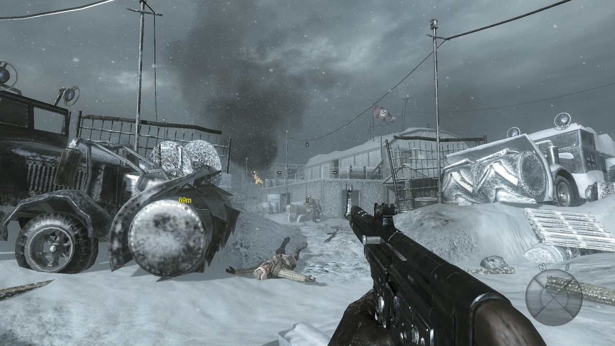 TheWatchfulWolf's tweet photo. The closest thing we have to World at War on PS5, thanks to the PS5 Black Ops port https://t.co/E7ImXvXjAs