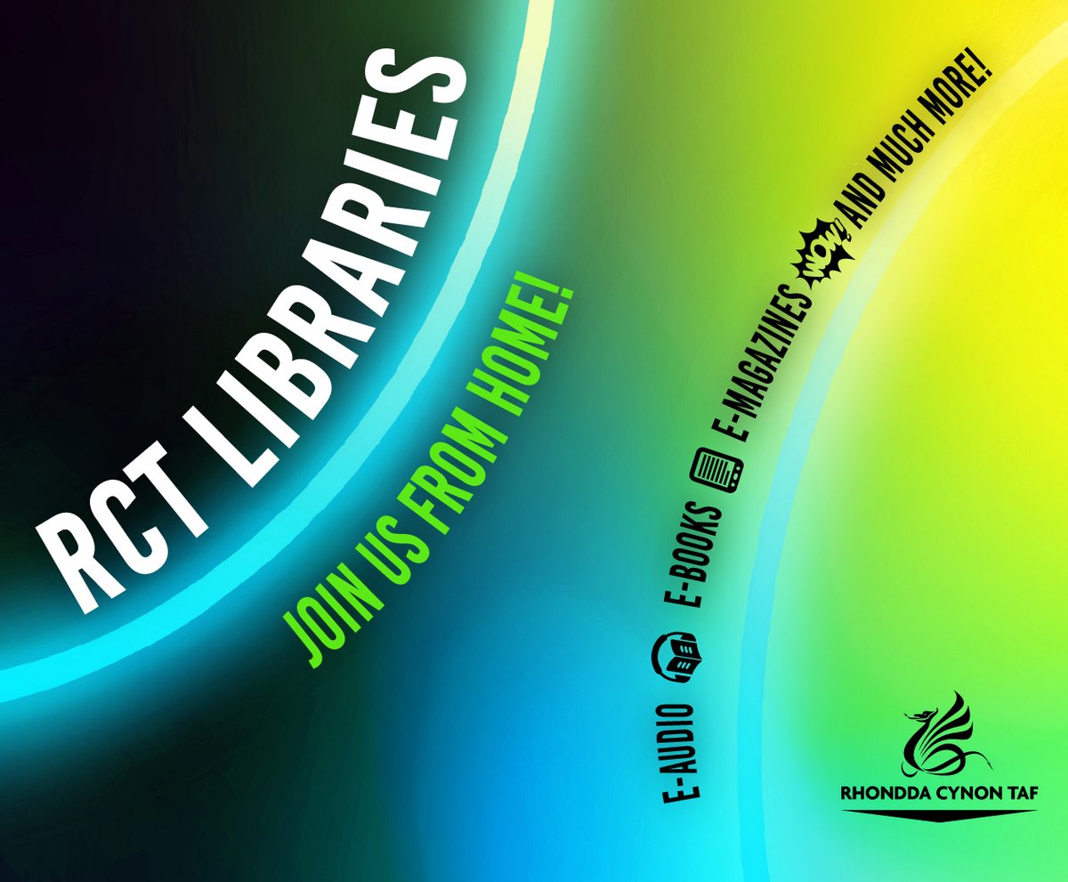 RCTCouncil's tweet photo. You don’t have to be a regular library user to access the RCT Libraries online resources. You can sign up and receive a library number through a quick online process – then explore our book, audio, magazine, photo archive and language-learning resources: https://t.co/Bi9JarJcJT https://t.co/AQqboEOQMg