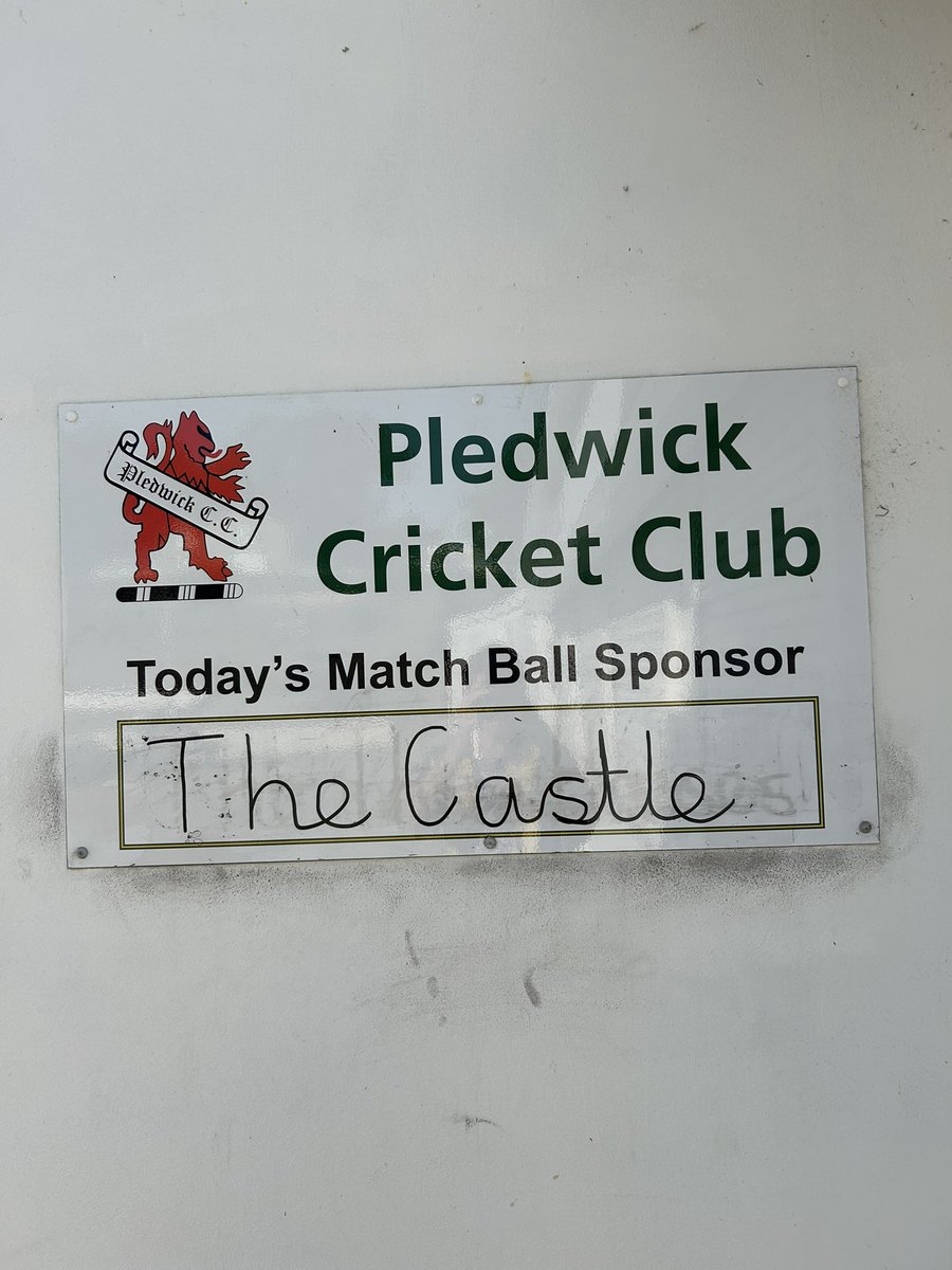 pledwickcc's tweet photo. [1/7] Match-day 13! 

The 1s host Doncaster Town CC 3s in their thirteenth game of the season in the Yorkshire Cricket Southern Premier League - Division 4. 

The opposition sit 2nd bottom and 3 places below us, so it’s vital we get 12 points from this one! https://t.co/OHznXii1sb