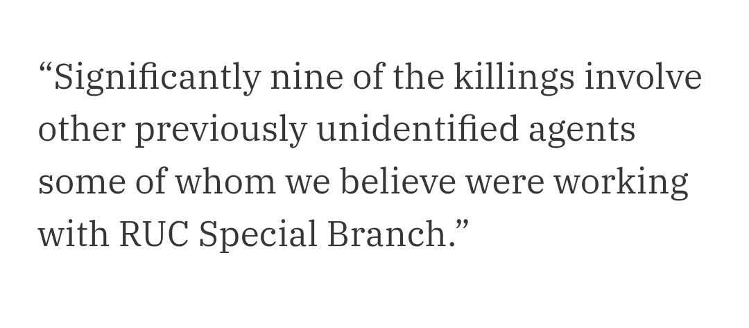Youngded's tweet photo. Victims of the IRA Internal Security Unit are to receive compensation of up to 10 million pounds from the British Government. The perpetrators  include Freddie Scappaticci but also according to  Solicitor Kevin Winters @KRWLaw: https://t.co/jTUngh1q4N