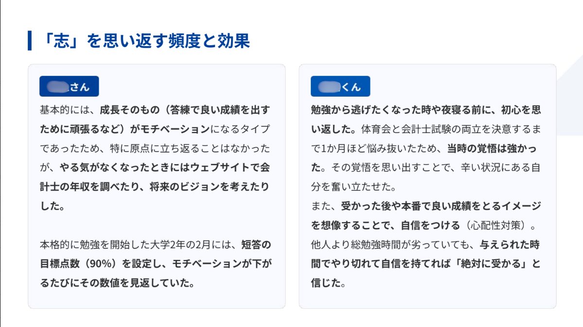 チューター2名×講師メソフレ座談会 「伸び悩みを打破！ 飛躍的に成績を