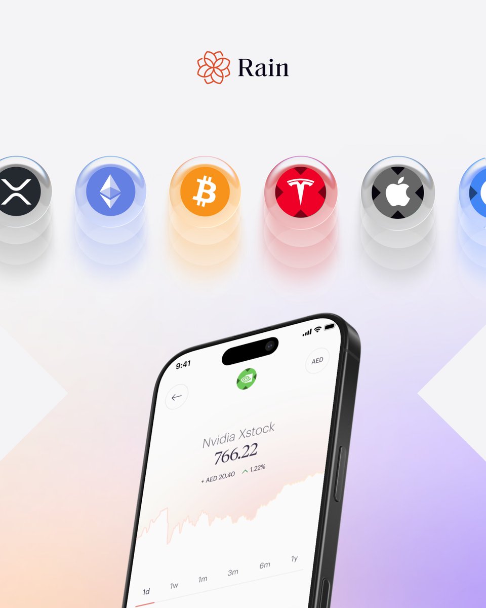 rain's tweet photo. نهاية الأسبوع والأسواق مغلقة

لكن سوق الكريبتو يواصل عمله بلا توقف 24/7

على Rain تقدر تتابع أصولك وتديرها في الويكند مثل أي يوم آخر https://t.co/VodYu639fH