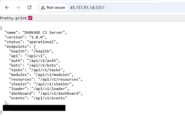 Malwarehunterr's tweet photo. #DARKAGE C2 panel backend API endpoints

45.151.91[.]14:3001

#C2panel https://t.co/d6LRQmYf1B