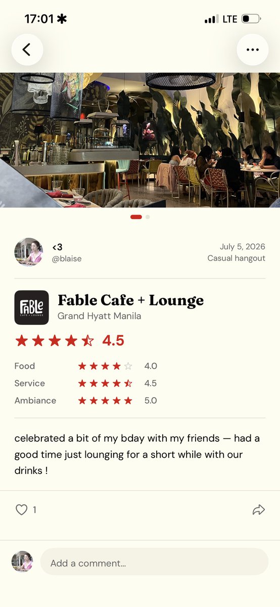 highaboveheaven's tweet photo. an app that's like letterboxd but it's for reviewing restaurants and cafes in the philippines .... #HellYeah #EatingMoreTwt #EatingOurHeartsOutTwt #EatingEverythingTwt https://t.co/EO0vi0aYwD