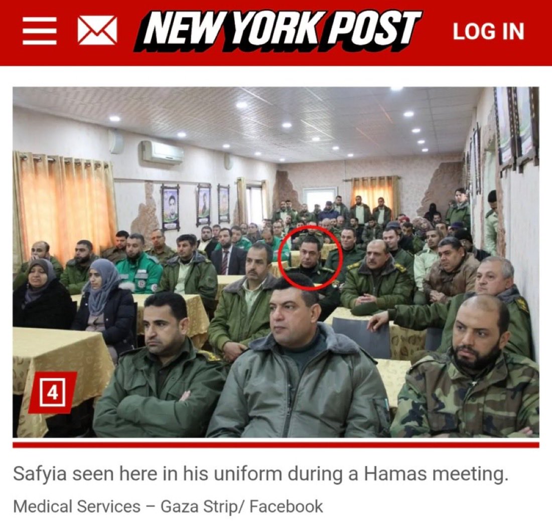 EylonALevy's tweet photo. Abu Safiya is a Hamas colonel who commanded a military hospital named after a terrorist, which eyewitnesses confirm was used as a Hamas military base. 

And you are Hamas propagandist. Probably not directly on the payroll like him, but still. https://t.co/QeJmRjPnvY