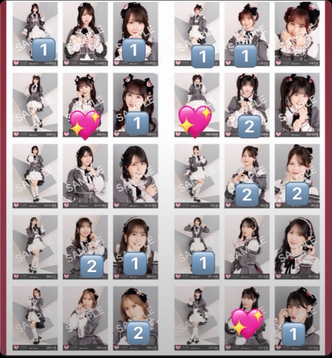 kra_121's tweet photo. イコラブ トレ

〈譲〉画像の数字、過去ポスト

〈求〉💖箇所、固ツイ

郵送、(7/26.8/2.8/25リリイベ) https://t.co/wzKd3a1n9Y