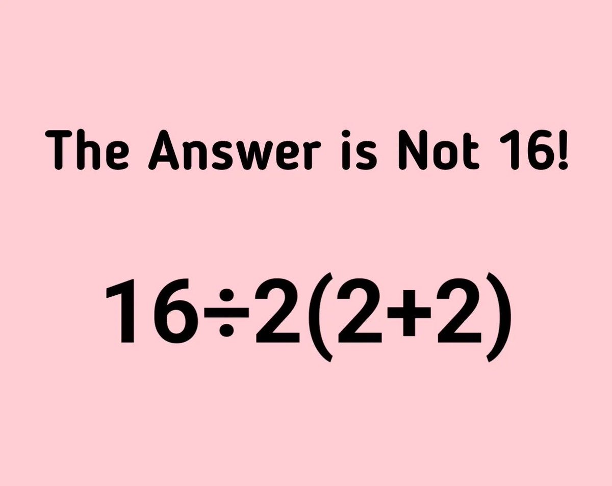 kateparkor's tweet photo. Only Geniuses can solve this 

No Calculator Allowed...

Solve this if you're Mathematics expert https://t.co/6klg7UmXpb