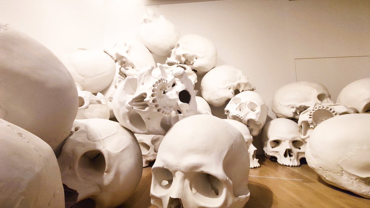 ursedmr's tweet photo. ロン・ミュエク展もちろん行きましたとも💀 https://t.co/etVWHL6NPW