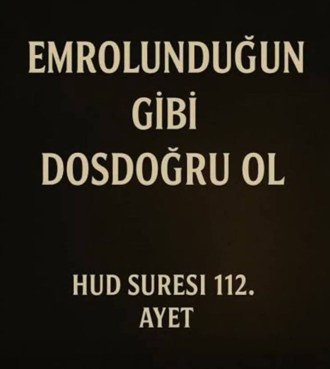 bilgickamil_'s tweet photo. "Emrolunduğun gibi dosdoğru ol" (Hud 112) https://t.co/3mkIaEKxei