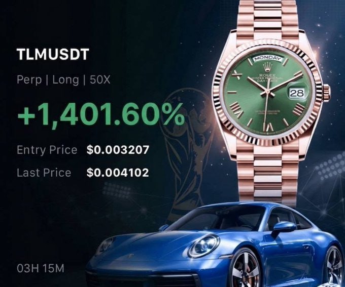 Keith080935's tweet photo. $TLM TP4 ✅
#Bitcoin #DeFi #Futures $ElSalvador
$Cayman $BVI $Bahamas #CryptoSignals
#Web3 #FinancialFreedom #CryptoTrading
🚀 𝗝𝗼𝗶𝗻 𝗺𝘆 𝗧𝗲𝗹𝗲𝗴𝗿𝗮𝗺:👇🏻https://t.co/GBab5chhH7 https://t.co/hRzQTO5F9F