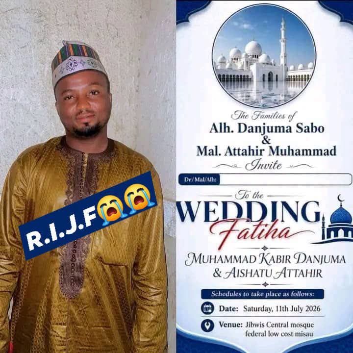 AlhafizNafiu's tweet photo. Innalillahi wa Inna Ilaihir Raji'un 😭😭

Yaune ranar aurensa kuma aka wayi gari Allah ya masa rasuwa, Ikon Allah, Allah ya masa rahama ya gafarta masa.

Duniya labari.. https://t.co/wiHqaysDmX