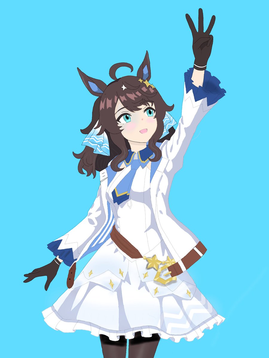 Eagle75963's tweet photo. 純白のトリプルティアラ
#ウマ娘 
#デアリングタクト https://t.co/mAix3l2lX3