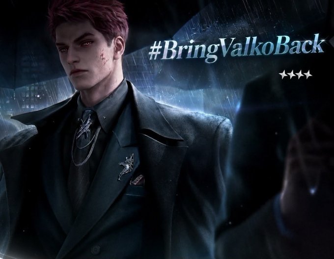 ThayStories's tweet photo. Deleting Valko won't save this game, it will bring it down

LADS was planned with 6 LIs in mind, without Valko, this game has no main story or future.

Keep your word and release Valko @Love_Deepspace 

#ValkoIsLoved #BringValkoBack https://t.co/C68eocEsbC