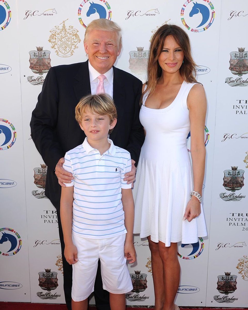 DraganaAngel981's tweet photo. 🚨simple question to you. I want to know how much you know about Trump family.

Who is this child with President Trump and Melania Trump ?

Guess the right name of this child ?

Who is this? https://t.co/qn3bzEPM4a