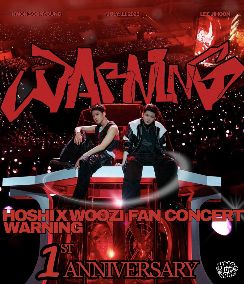 hwgsupport_'s tweet photo. It's been a year since WARNING, and it gave us so many unforgettable memories. 🥹❤️

If HoWoo were to hold another unit concert, what would you like them to include that wasn't part of WARNING?

Share your ideas below! We'd love to hear what you'd want to see next. 🐯🍚
#HoWoo_Warning_1yrAnniv
