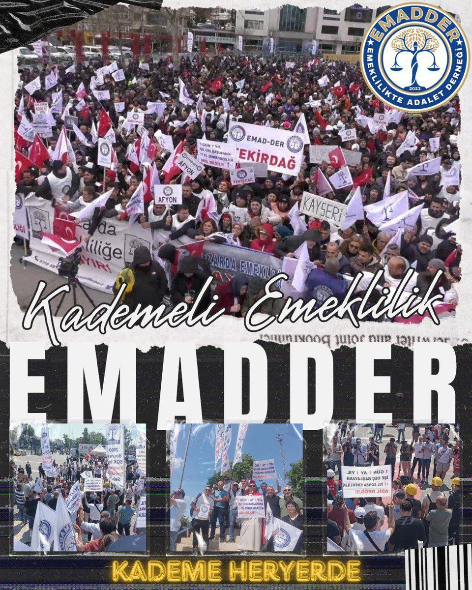 AfyokH's tweet photo. 08.09.1999 sonrası mağduriyetlerin tek çözümü kademeli emekliliktir. 
 #KademeÇözümdür https://t.co/1qDfHdiDvA