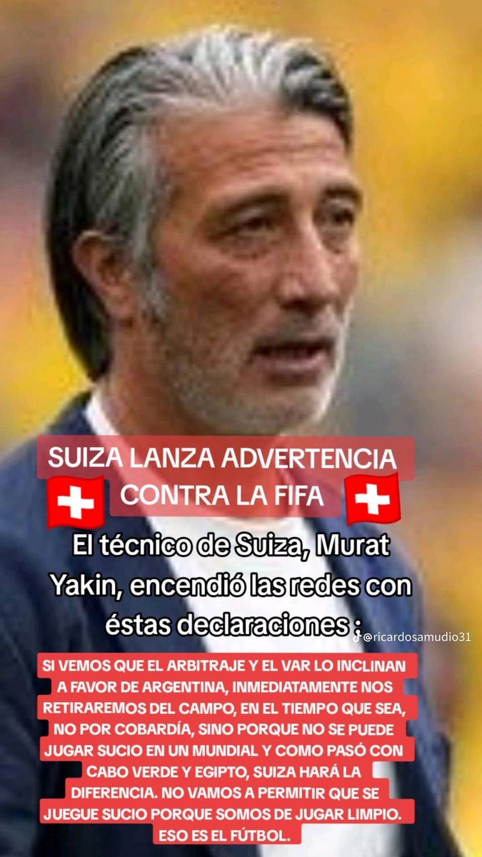 GiorgiaVat's tweet photo. A ver si es verdad y se le cae ya de una vez el chiringuito a Infantino. https://t.co/GCIk1yfe0l