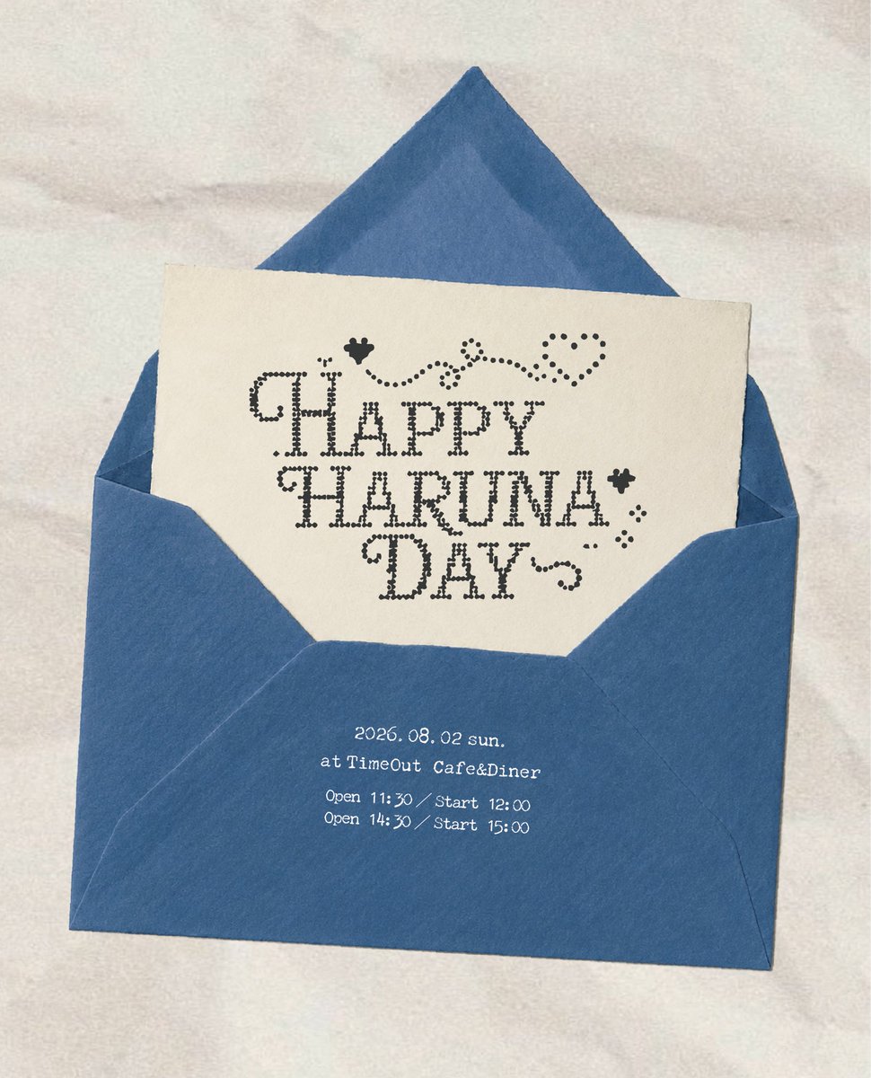 scandal_band's tweet photo. ／
HARUNAバースデーイベント
チケット先行スタート🎂
＼

HAPPY HARUNA DAY〜お誕生日カフェ〜
日時 8月2日(日)
1st 11:30開場／12:00開演
2nd 14:30開場／15:00開演
at TimeOut Café &amp; Diner

本日よりSCANDAL MANIAにて先行スタートしております💙

https://t.co/ysToJRplrn
 
#HARUNA https://t.co/ktajd1TVZ5