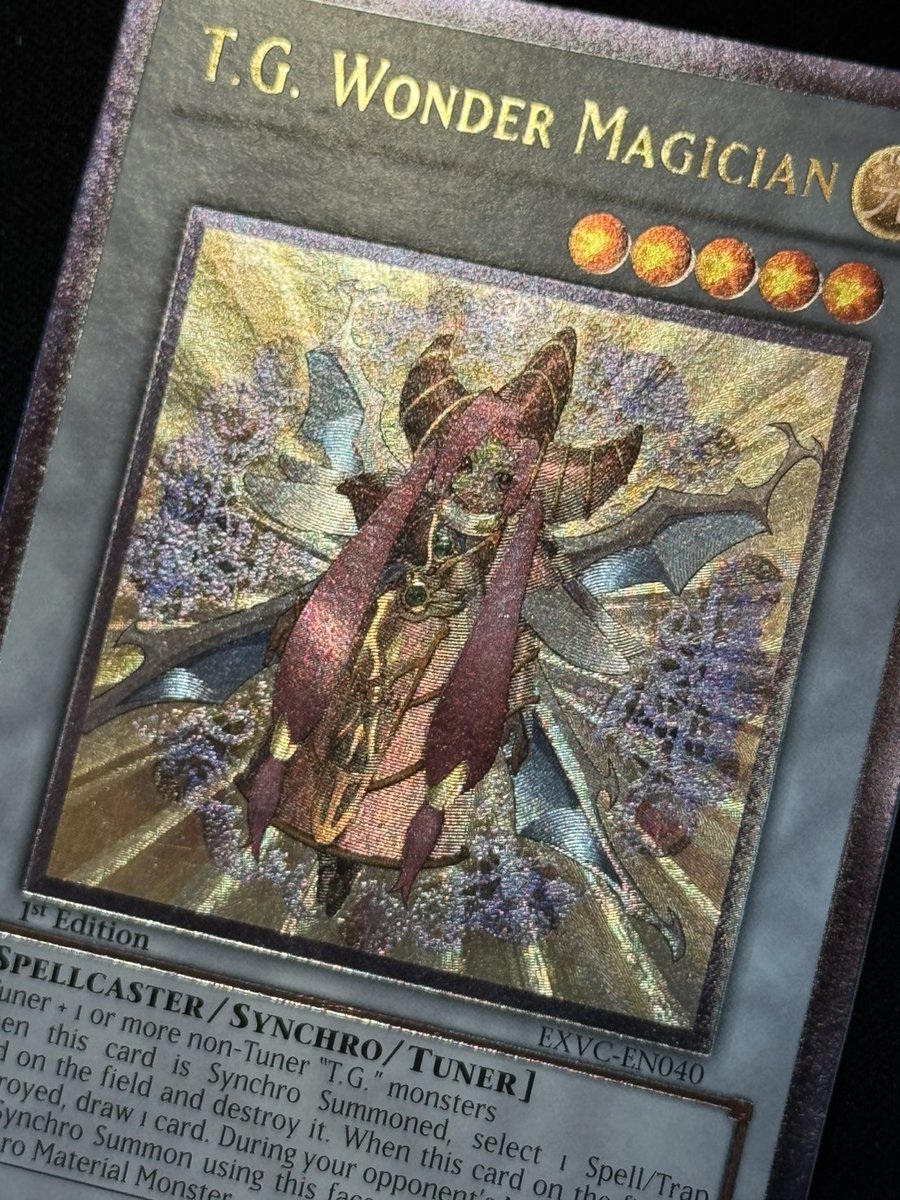 遊戯王］ TGワンダーマジシャン 1st Edition【レリーフ】9⃣8⃣0⃣0⃣