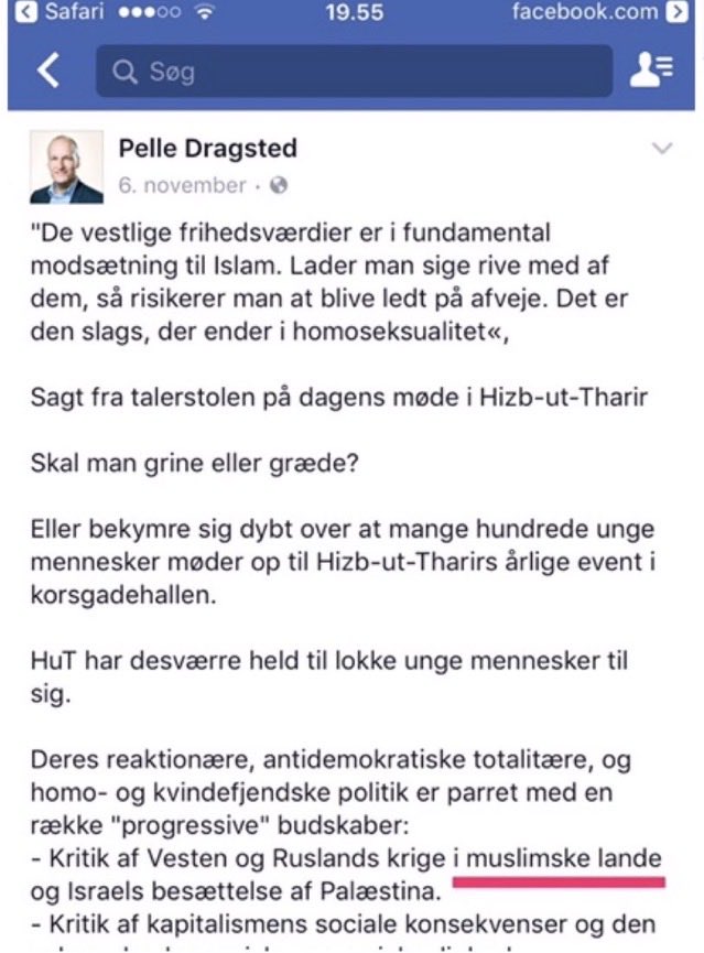 MalteLarsen_'s tweet photo. Ifølge @pelledragsted kan lande ikke være kristne. Til gengæld kan lande være muslimske, må vi forstå. https://t.co/sdrTKEugID