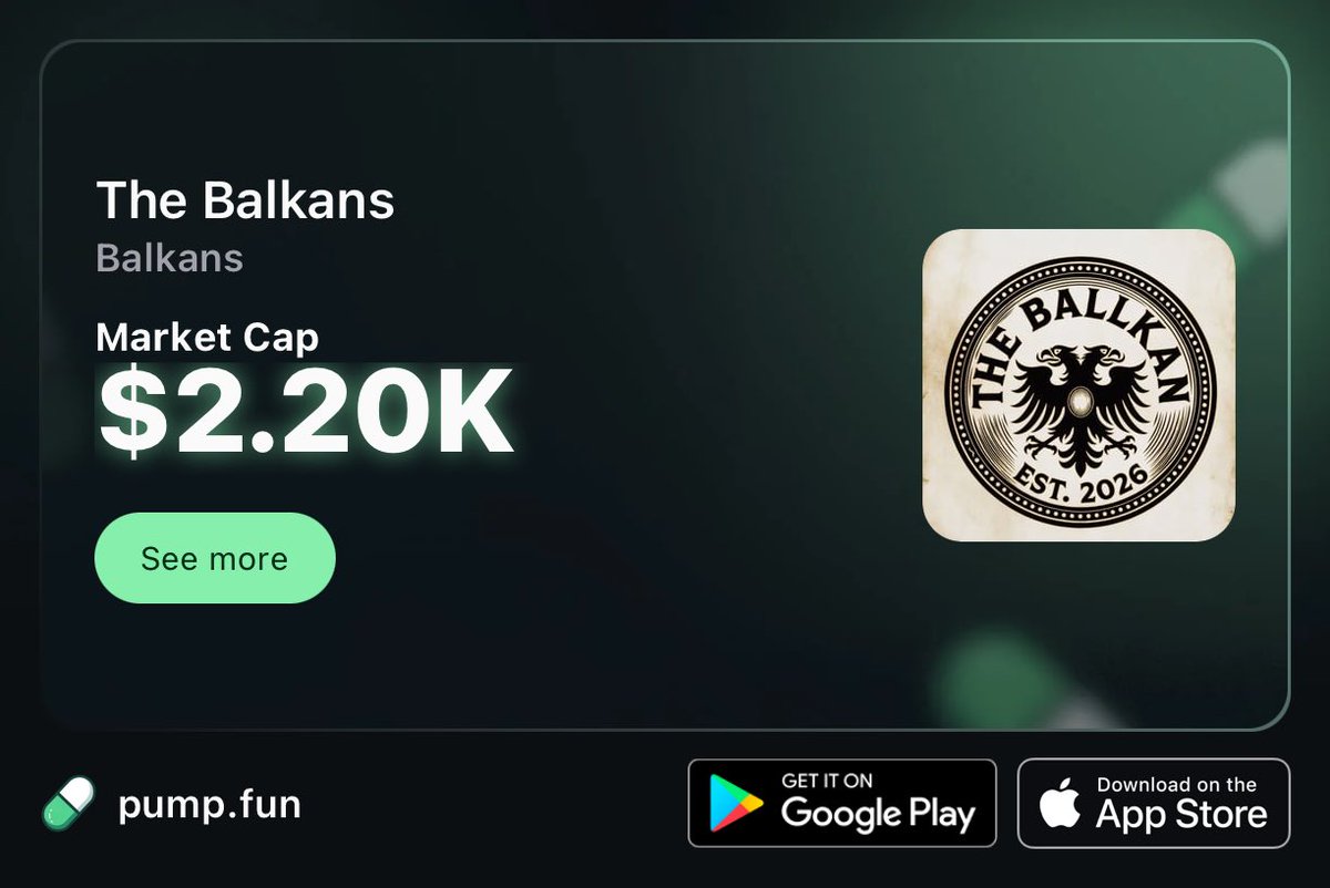 ThebalkansMeme's tweet photo. https://t.co/tRYpJzoMCS

JUST LAUNCHED 🚀🚀 https://t.co/qULuMQOp3d