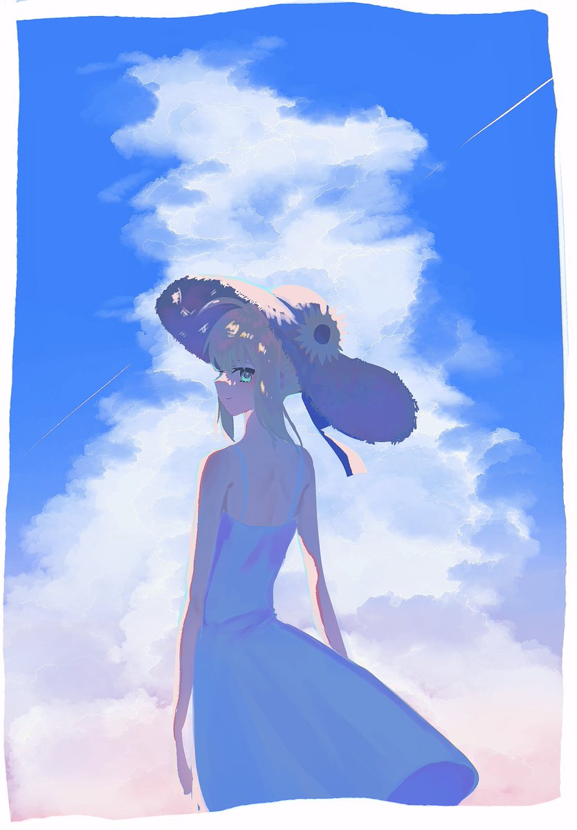 muryo___55555's tweet photo. 夏 https://t.co/TdQLXf76LS