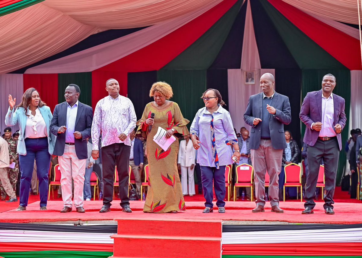 minista001's tweet photo. Governor Anne Waiguru has raised the total startup support for eligible NYOTA second-tranche beneficiaries in Kirinyaga to KSh 60,000, giving young entrepreneurs stronger financial backing to launch, expand and sustain their businesses. #NYOTAProgram #KirinyagaRising #KaziIongee https://t.co/0Z1LblFbD3