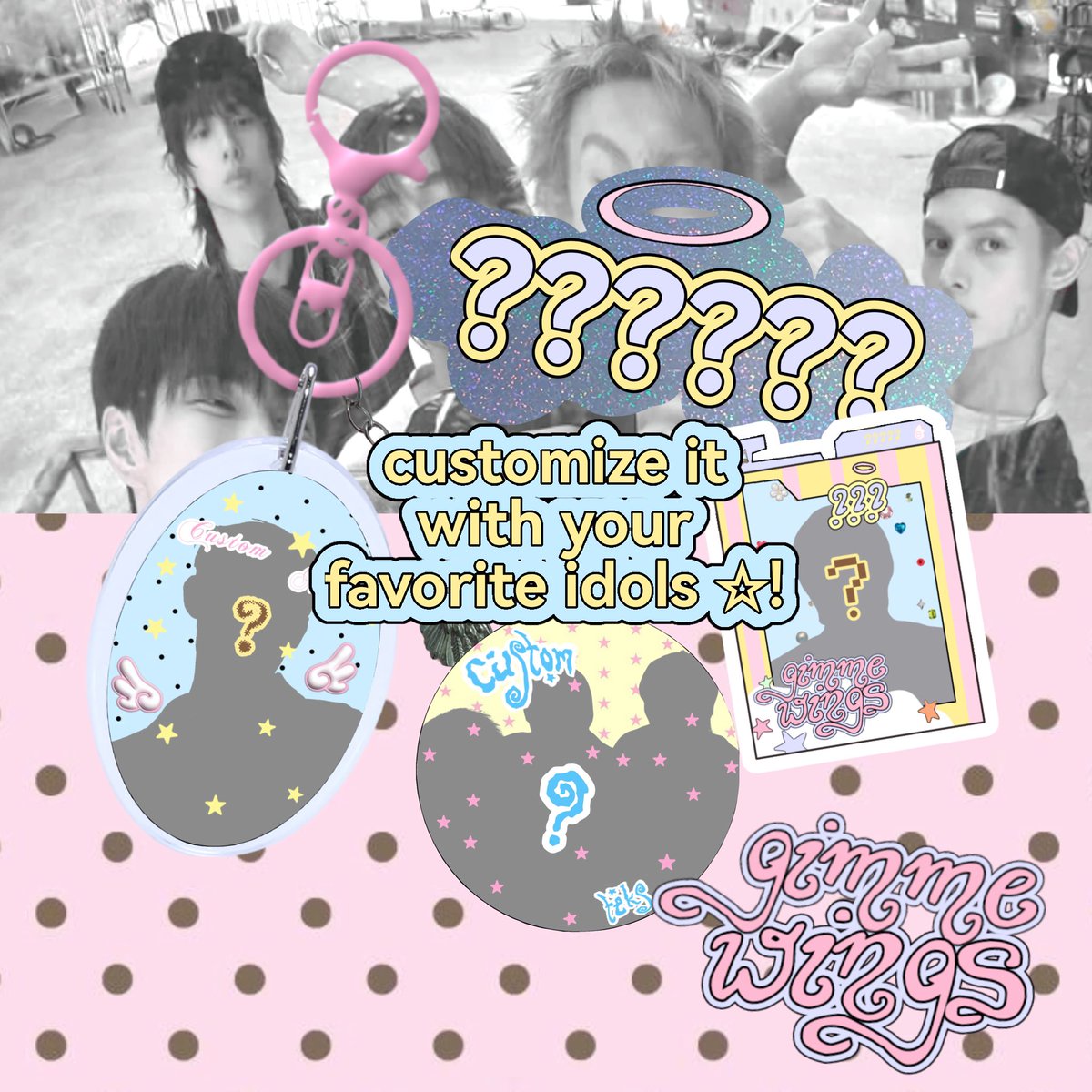 tiniestrees's tweet photo. @00keonreveriey hii kindly check out our pinned tweet for some cutee keychain, stickers, &amp; pin set!! bisa custom foto juga loh kak (𓂂꜆ᐢ ᵕ ᐢ)꜆ https://t.co/EUYUQk5sh7