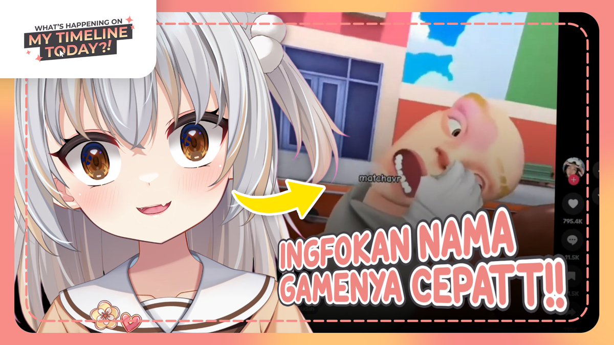NekomuraTanya's tweet photo. Hari ini temenin aku doomscrolling yukk! Kira-kira ada update apa aja di timeline kita hari ini? 🤔

📅 - Sat, 11 July 2026
⏰ - 11.00 CET / 16.00 WIB
🔗 - https://t.co/uxAZfJod2S

#VTuberID https://t.co/lt1fiicFCK