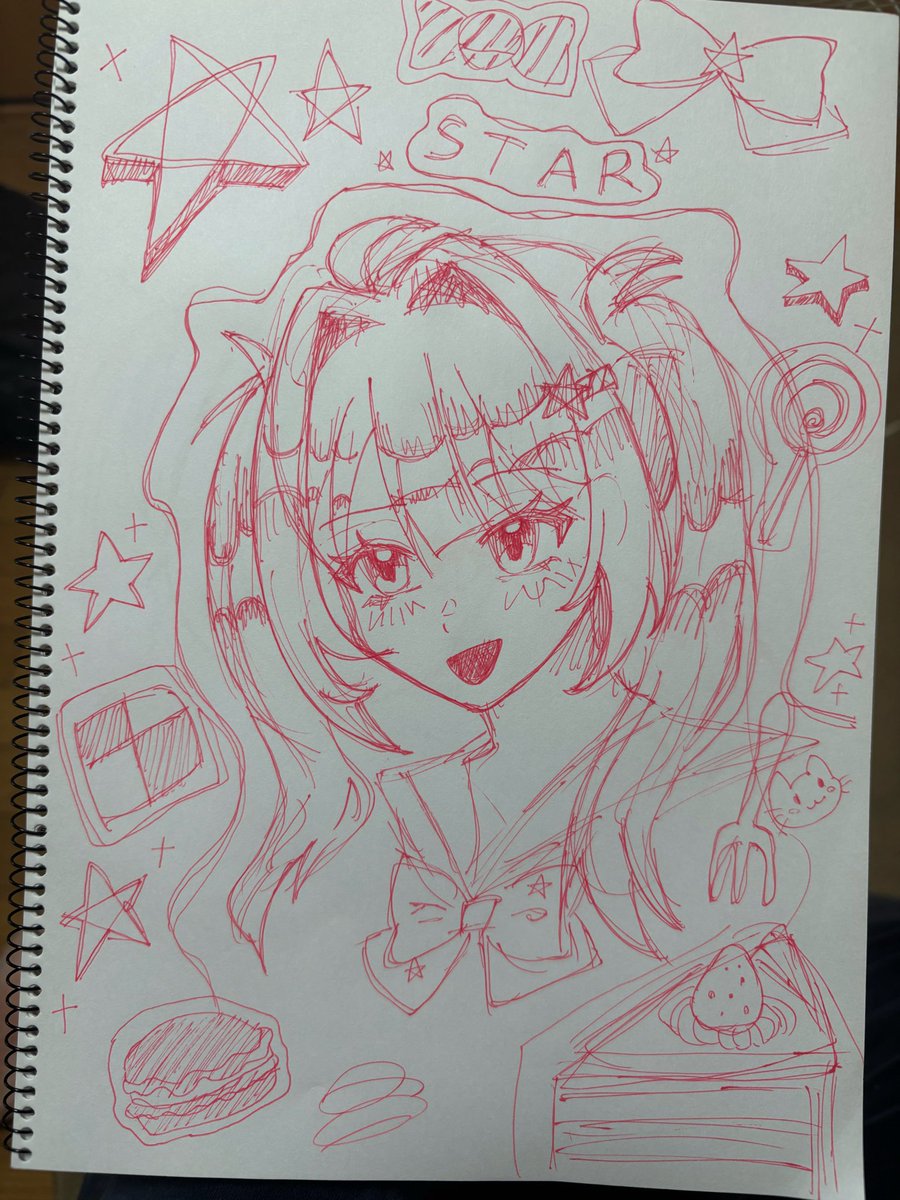 A2c23k's tweet photo. 絵描くの気持ちいいぃいいいいいいいいいいいいいいいいいいいいいい（下手） https://t.co/h62CjYSVpn