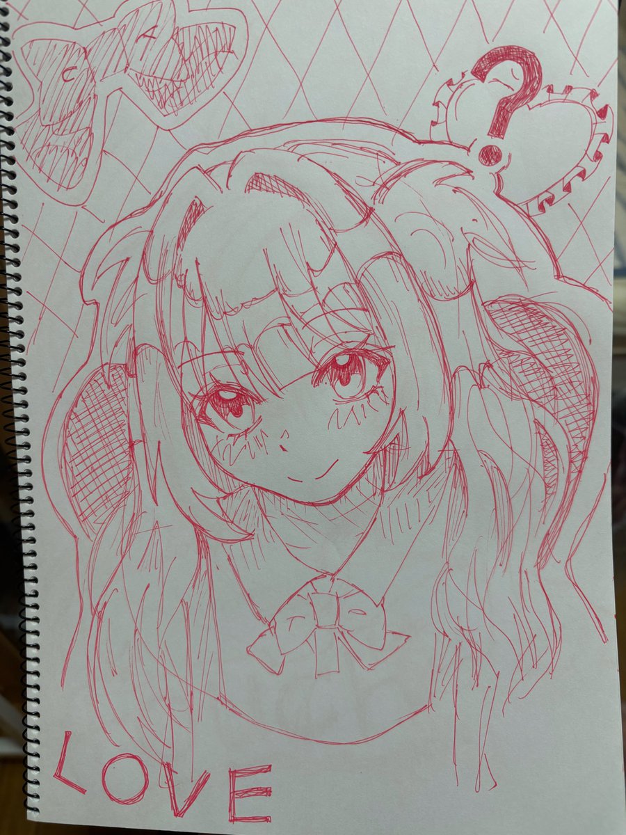 A2c23k's tweet photo. 絵描くの気持ちいいぃいいいいいいいいいいいいいいいいいいいいいい（下手） https://t.co/h62CjYSVpn