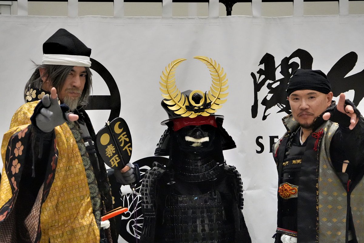 riu0316's tweet photo. 20260711
東軍武将様で撮れないかなぁ…とソワソワ
タイミング良くお二方で撮れました!!ありがとう御座います🙏😭
 #古戦場おもてなし武将隊関ケ原組  #徳川家康 公  #福島正則 様 https://t.co/1lfc78kkwb